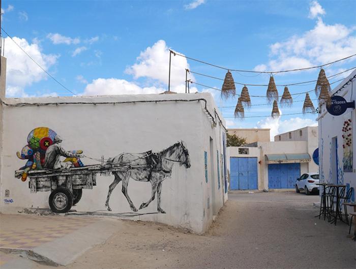 Апартаменты Wostel Djerba Эррияд Экстерьер фото
